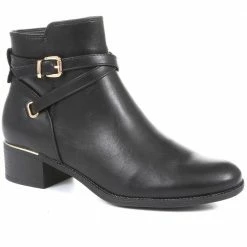 Pavers Buckle Ankle Boots - WOIL34019 / 320 404