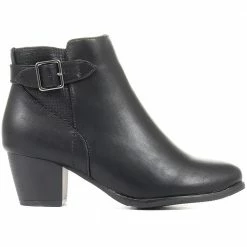 Pavers Block Heel Ankle Boots - WBINS34059 / 320 457
