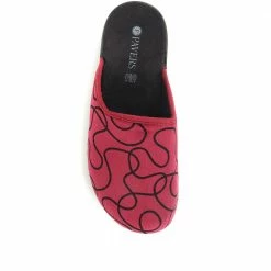 Pavers Slippers Slipper Clogs With Abstract Pattern - MUYA34003 / 321 253 / 321 253