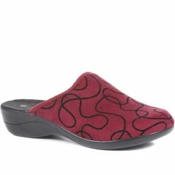 Pavers Slippers Slipper Clogs With Abstract Pattern - MUYA34003 / 321 253 / 321 253