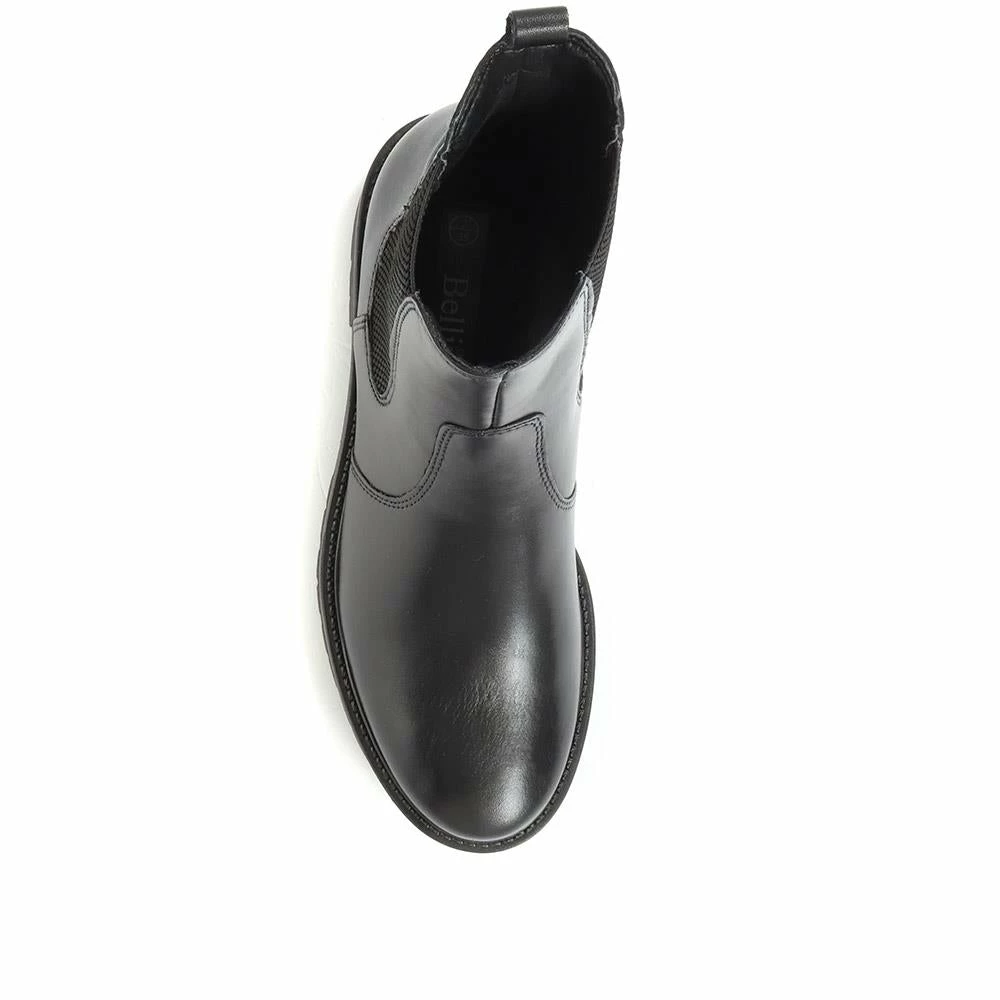 Bellissimo Chunky Leather Chelsea Boots - BELITAR34007 / 320 360 5 Bellissimo Chunky Leather Chelsea Boots - BELITAR34007 / 320 360