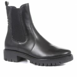 Bellissimo Chunky Leather Chelsea Boots - BELITAR34007 / 320 360