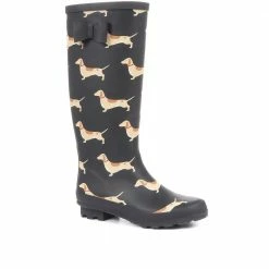 Pavers Dog Print Wellington Boots - JDE34005 / 321 040