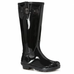 Pavers Patent Fleece Lined Wellies - FEI28001 / 313 059 Boots