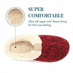 Pavers Ladies Red Melodie Slipper Clogs - MELODIE / 320 619 / 320 619 Slippers