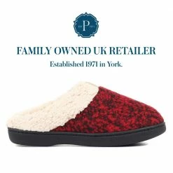 Pavers Ladies Red Melodie Slipper Clogs - MELODIE / 320 619 / 320 619 Slippers