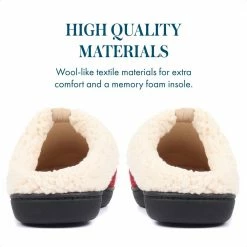 Pavers Ladies Red Melodie Slipper Clogs - MELODIE / 320 619 / 320 619 Slippers