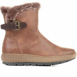 Pavers Ladies Faux Fur Ankle Boots - WBINS34021 / 320 586 / 320 586 18 Pavers Ladies Faux Fur Ankle Boots - WBINS34021 / 320 586 / 320 586