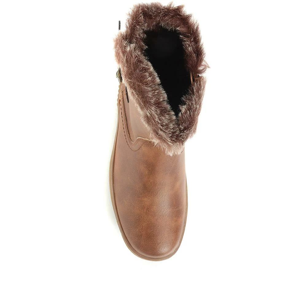 Pavers Ladies Faux Fur Ankle Boots - WBINS34021 / 320 586 / 320 586 10 Pavers Ladies Faux Fur Ankle Boots - WBINS34021 / 320 586 / 320 586