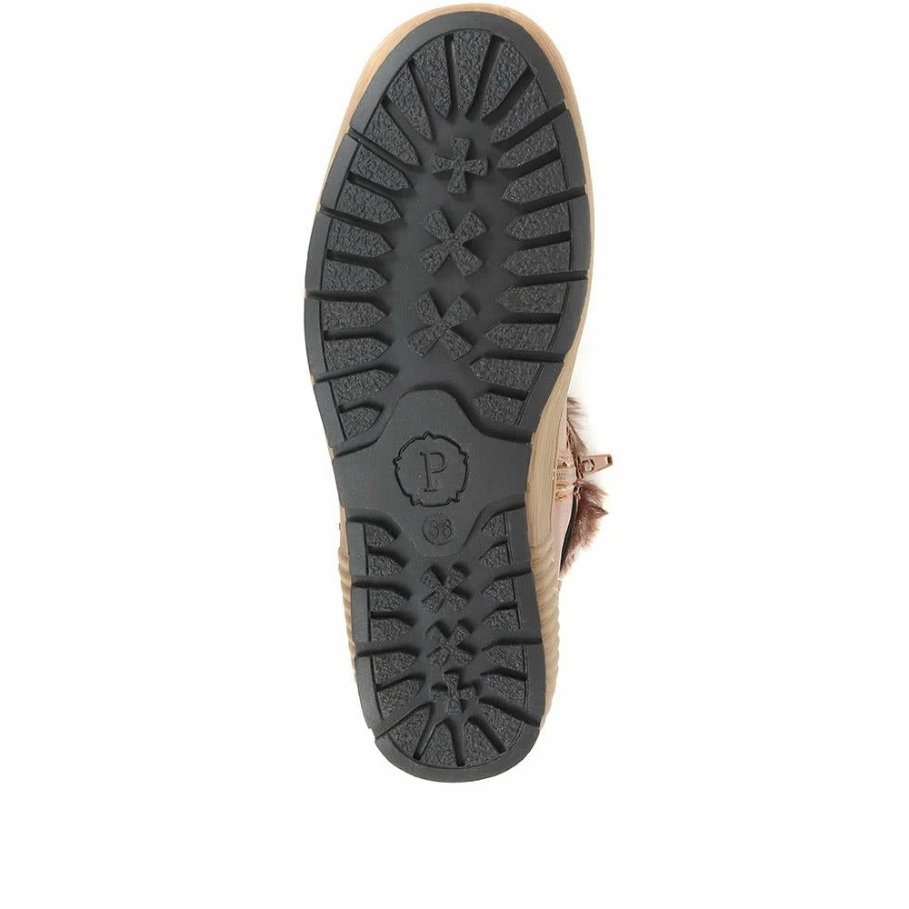 Pavers Ladies Faux Fur Ankle Boots - WBINS34021 / 320 586 / 320 586 11 Pavers Ladies Faux Fur Ankle Boots - WBINS34021 / 320 586 / 320 586