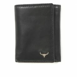 Pavers Accessories Black Leather Tri-Fold Wallet - THA34009 / 321 280 / 321 280
