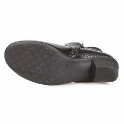 Fly Flot Ankle Boot With Stack Heel - RDSOF26000 / 311 121 Wide Fit