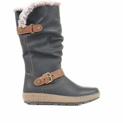 Pavers Boots Ruched Calf Boot - WBINS34195 / 321 036