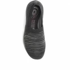 Pavers Lightweight Slip-On Trainers - BRK35015 / 321 413 Wide Fit