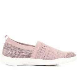 Pavers Lightweight Slip-On Trainers - BRK35015 / 321 413 Wide Fit