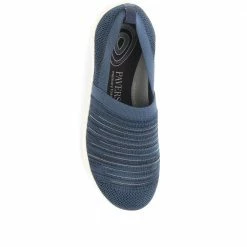 Pavers Lightweight Slip-On Trainers - BRK35015 / 321 413 Wide Fit