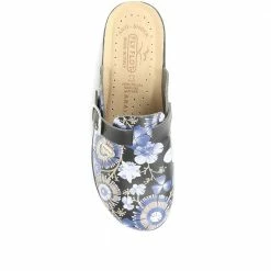Fly Flot Slip On Floral Clogs - FLY35053 / 321 258 Shoes 28 Fly Flot Slip On Floral Clogs - FLY35053 / 321 258 Shoes