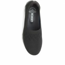 Fly Flot Wide Fit Slip-On Trainers - FLY35013 / 321 247