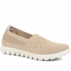Fly Flot Wide Fit Slip-On Trainers - FLY35013 / 321 247
