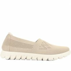 Fly Flot Wide Fit Slip-On Trainers - FLY35013 / 321 247