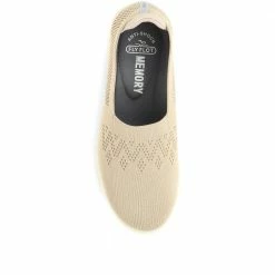 Fly Flot Wide Fit Slip-On Trainers - FLY35013 / 321 247