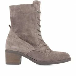 Gabor Mady Heeled Leather Ankle Boots - GAB34529 / 322 107