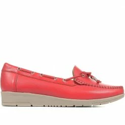 Pavers Leather Slip-On Loafers - NAP35007 / 321 460