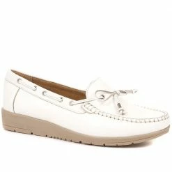 Pavers Leather Slip-On Loafers - NAP35007 / 321 460