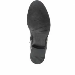 Bellissimo Leather Brogue Ladies Ankle Boots - BELITA32003 / 318 838