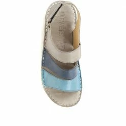Pavers Ladies Multi Color Slingback Sandals - CAY33013 / 319 892 / 319 892