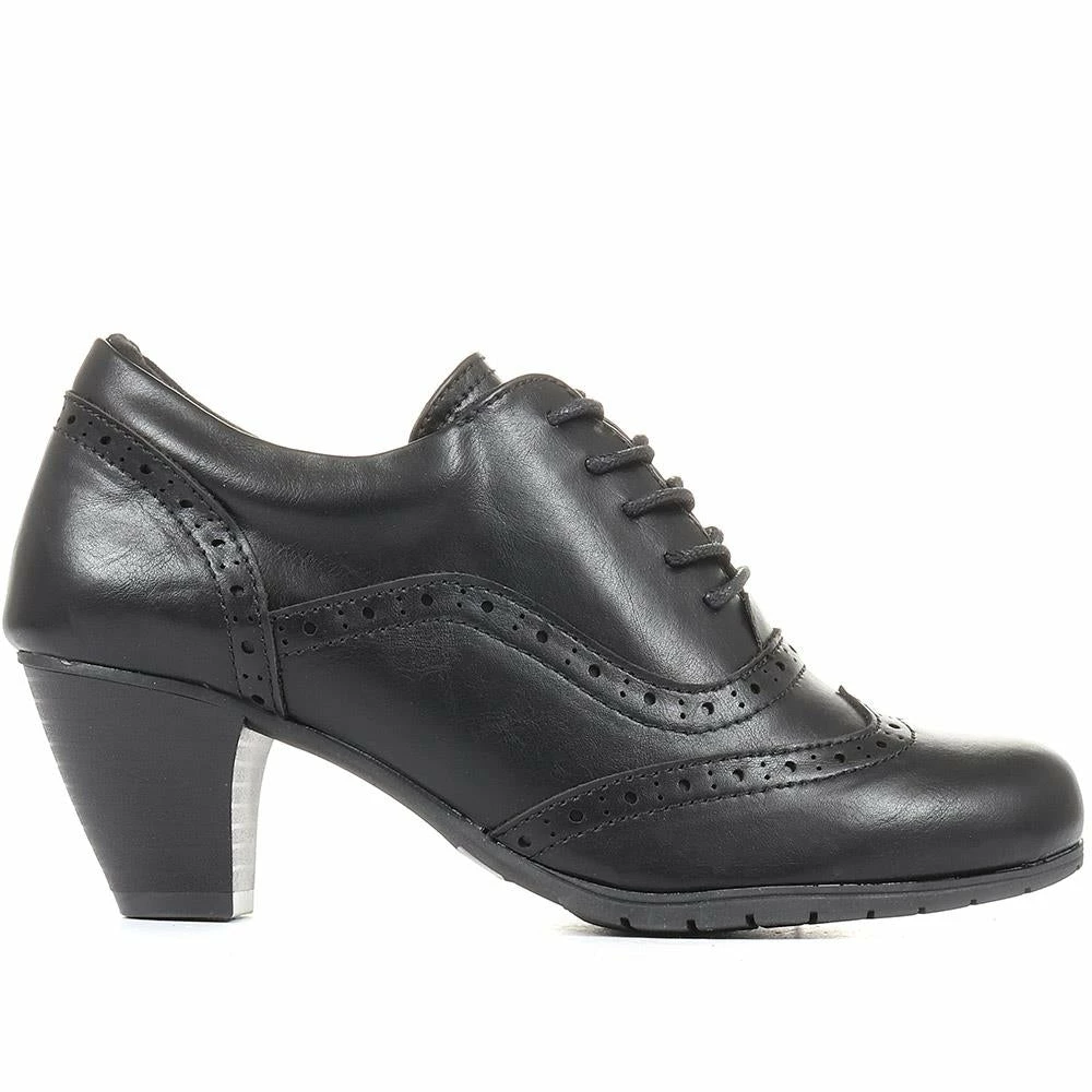 Pavers Smart Heeled Brogues - WBINS34245 / 321 298 Shoes 3 Pavers Smart Heeled Brogues - WBINS34245 / 321 298 Shoes