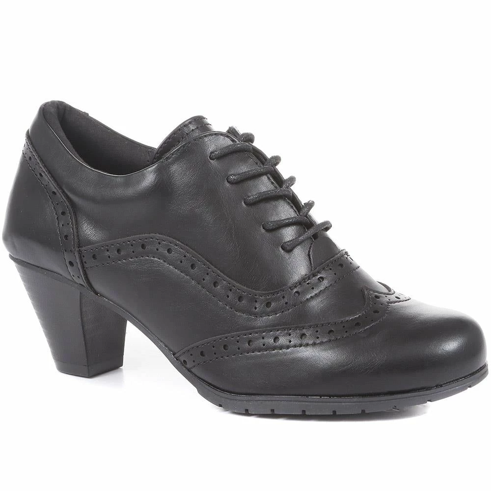 Pavers Smart Heeled Brogues - WBINS34245 / 321 298 Shoes 1 Pavers Smart Heeled Brogues - WBINS34245 / 321 298 Shoes