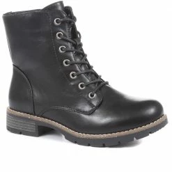 Pavers Lace-Up Ladies Ankle Boots - WBINS32015 / 318 884