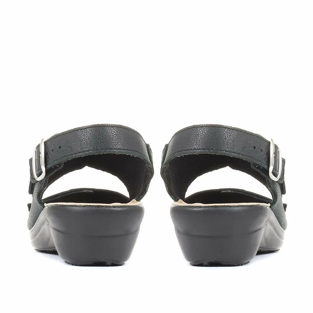 Fly Flot Fully Adjustable Leather Sandals - FLY35023 / 321 282 11 Fly Flot Fully Adjustable Leather Sandals - FLY35023 / 321 282