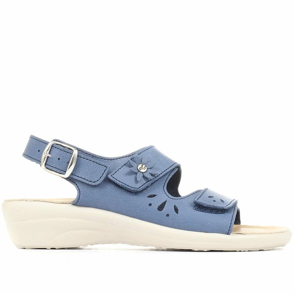 Fly Flot Fully Adjustable Leather Sandals - FLY35023 / 321 282 14 Fly Flot Fully Adjustable Leather Sandals - FLY35023 / 321 282