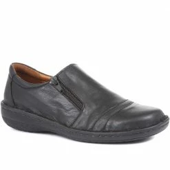 Pavers Flat Leather Shoe - DRTMA34005 / 322 000