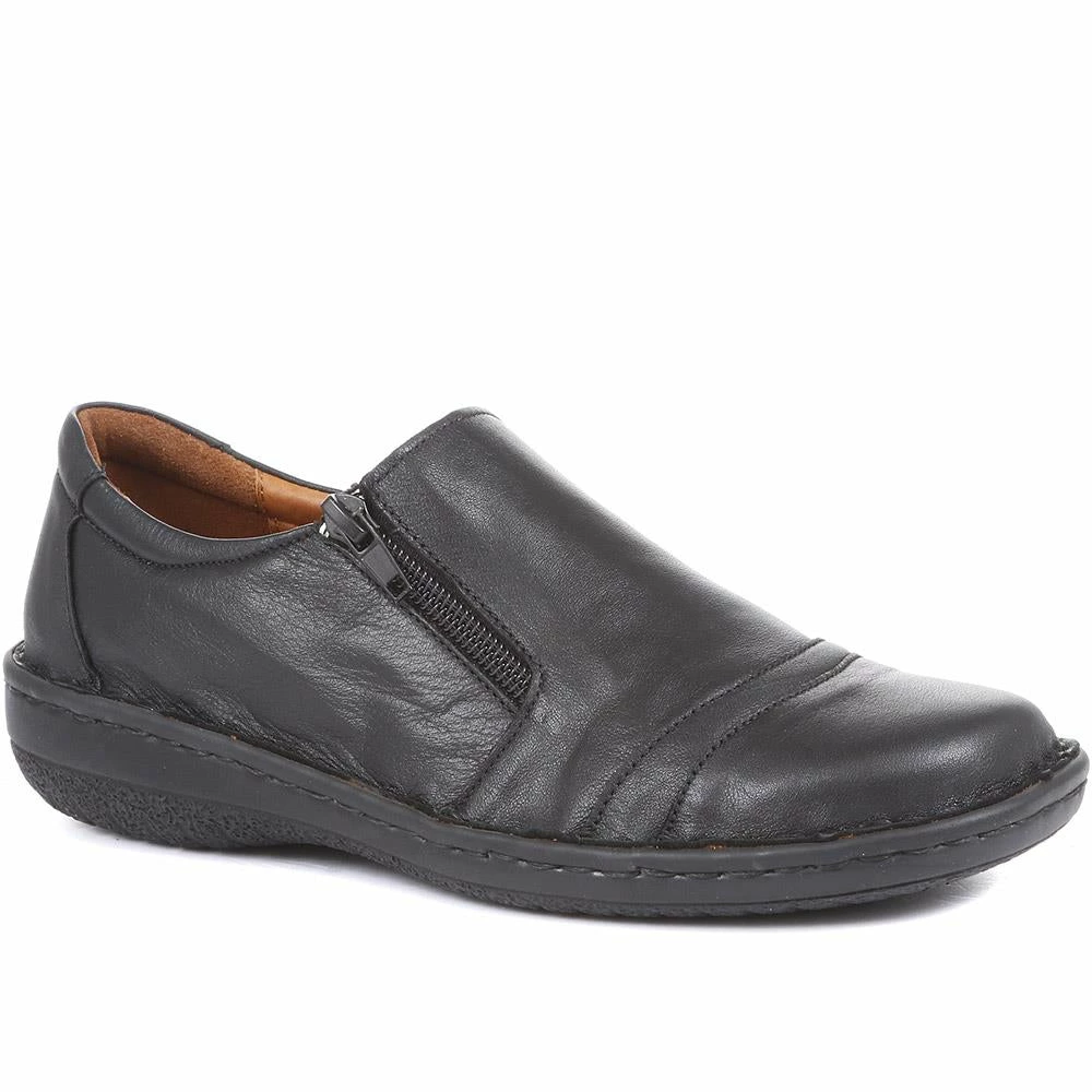 Pavers Flat Leather Shoe - DRTMA34005 / 322 000 2 Pavers Flat Leather Shoe - DRTMA34005 / 322 000