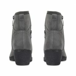 Pavers Women's Smart Casual Black Ankle Boots - WOIL30000 / 316 348 / 316 348 Wide Fit