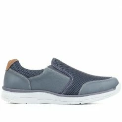 Pavers Wide Fit Lightweight Slip-On Trainers - WBINS35005 / 321 260