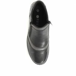 Pavers Two-Tone Leather Ankle Boot - LUCK34003 / 321 843 Boots