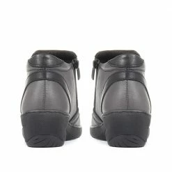 Pavers Two-Tone Leather Ankle Boot - LUCK34003 / 321 843 Boots