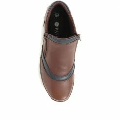 Pavers Two-Tone Leather Ankle Boot - LUCK34003 / 321 843 Boots