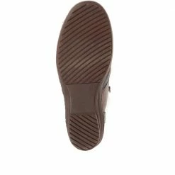 Pavers Two-Tone Leather Ankle Boot - LUCK34003 / 321 843 Boots