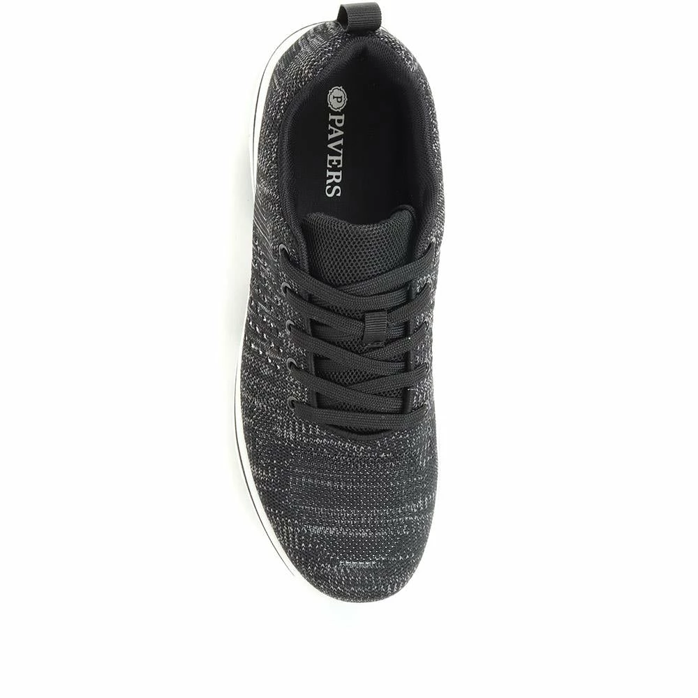 Pavers Sneakers Lightweight Lace-Up Trainers - BRK35011 / 321 349 6 Pavers Sneakers Lightweight Lace-Up Trainers - BRK35011 / 321 349