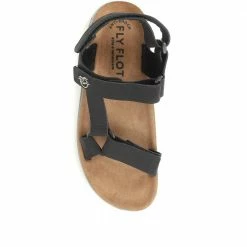 Fly Flot Adjustable Leather Sandals - FLY35057 / 321 230