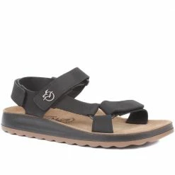 Fly Flot Adjustable Leather Sandals - FLY35057 / 321 230