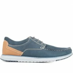Pavers Leather Casual Boat Shoes - SHAFI35001 / 321 522