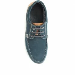 Pavers Leather Casual Boat Shoes - SHAFI35001 / 321 522