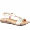 Pavers Flat Strappy Sandal - BAIZH29006 / 314 963 Sandals