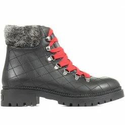 Bellissimo Chunky Leather Hiker Boots - BELAMETI34001 / 321 847